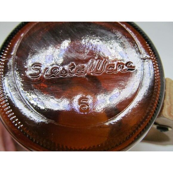 Siesta Ware 2 Piece Western Wagon Wheel Theme Barware Mugs - Picture 5 of 12